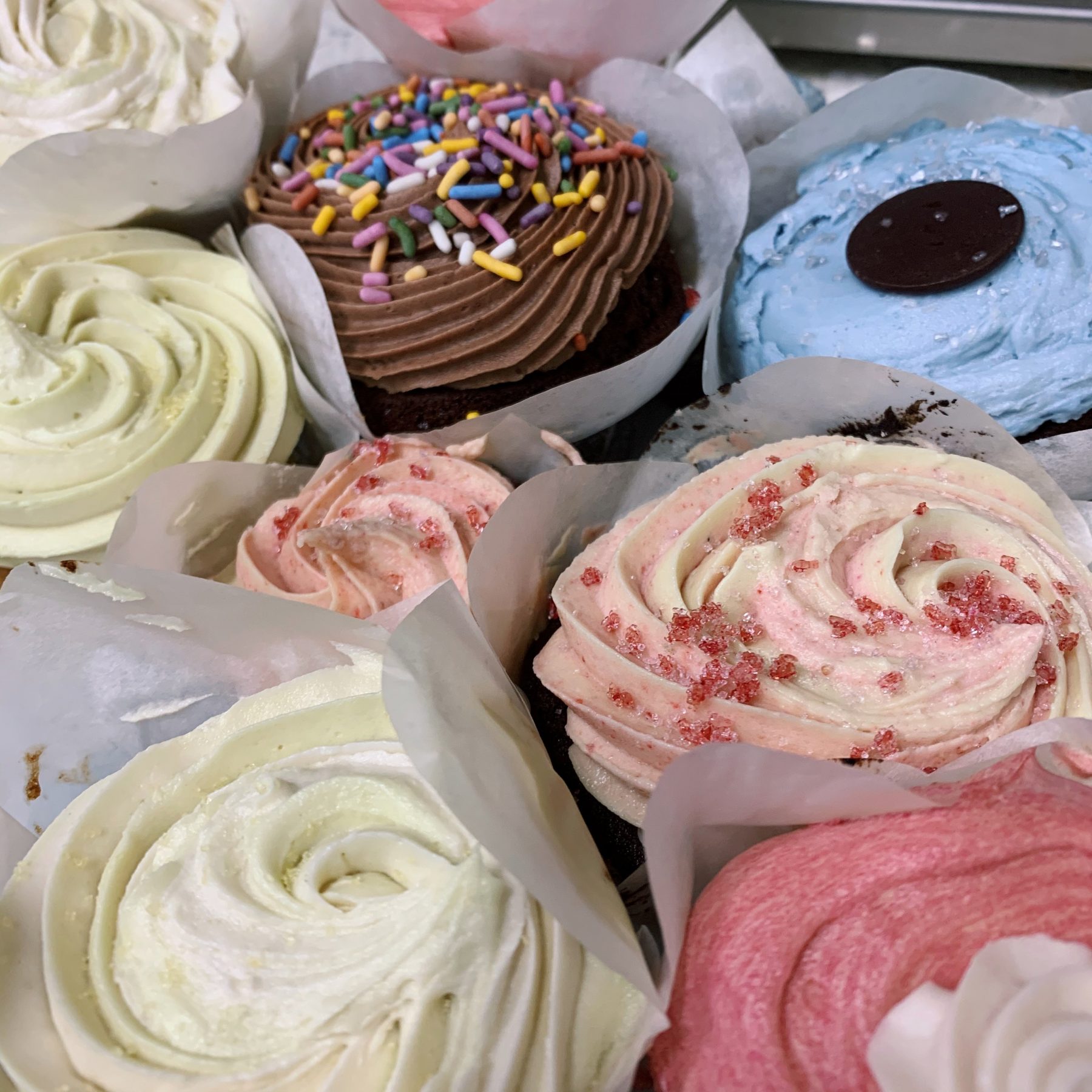 Custom Birthday Cupcakes