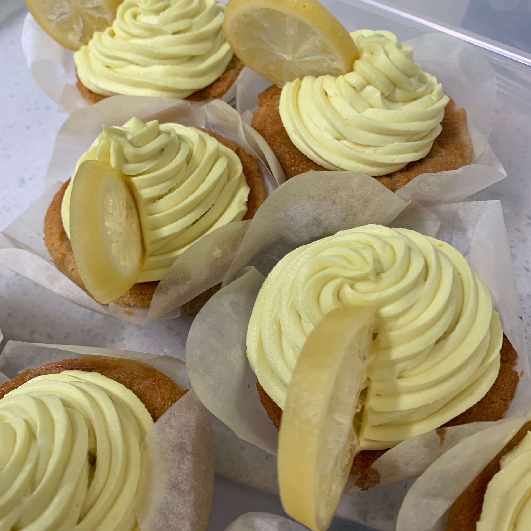 Lemon Cupcakes Carina's Bakery