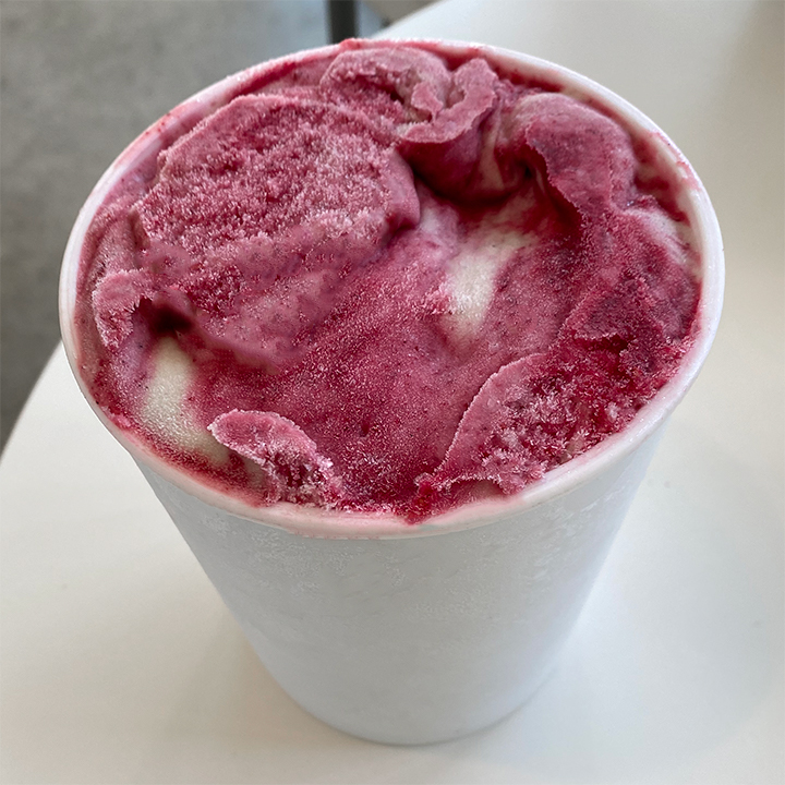 Lingonberry Swirl Ice Cream