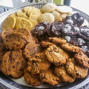 vegan cookie platter catering